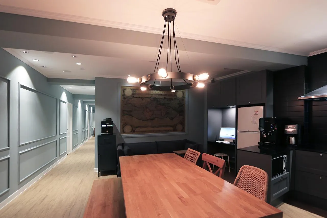 בוסאן Blueboat Hostel Haeundae